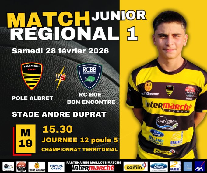 USBergerac  VS Pole Albret