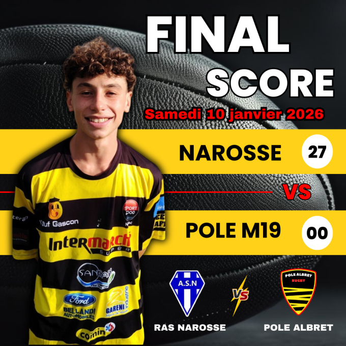 USBergerac  VS Pole Albret