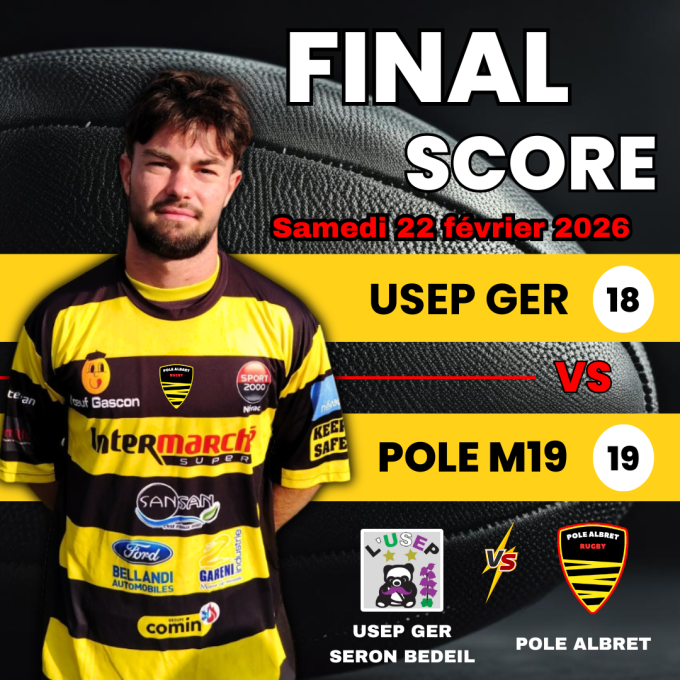USBergerac  VS Pole Albret
