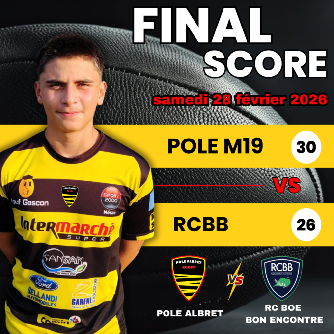 USBergerac  VS Pole Albret