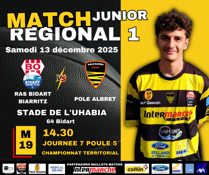 USBergerac  VS Pole Albret